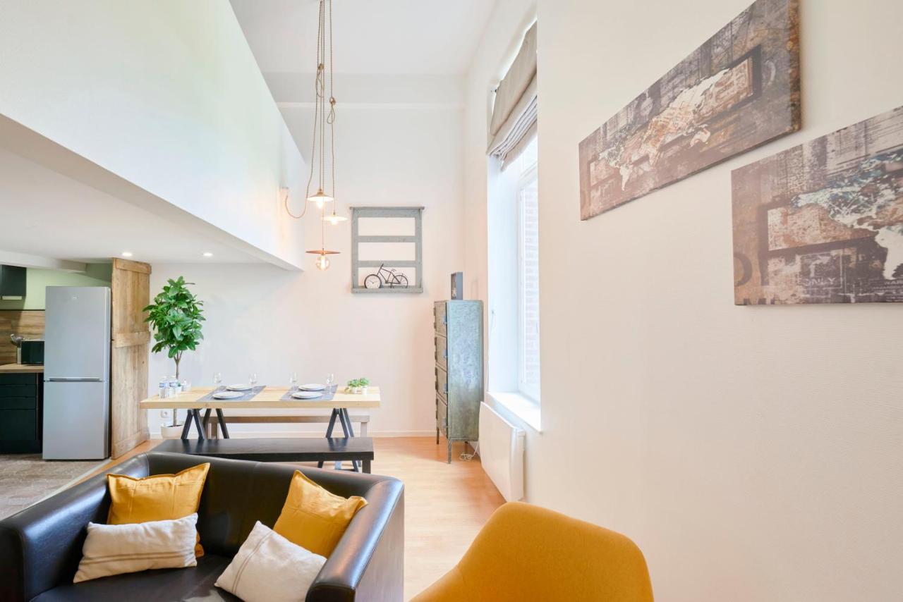 Locationstourcoing - Le Loft Two Apartment Luaran gambar